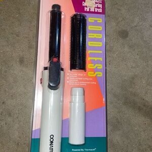 Conair Cordless Curling Iron and Brush